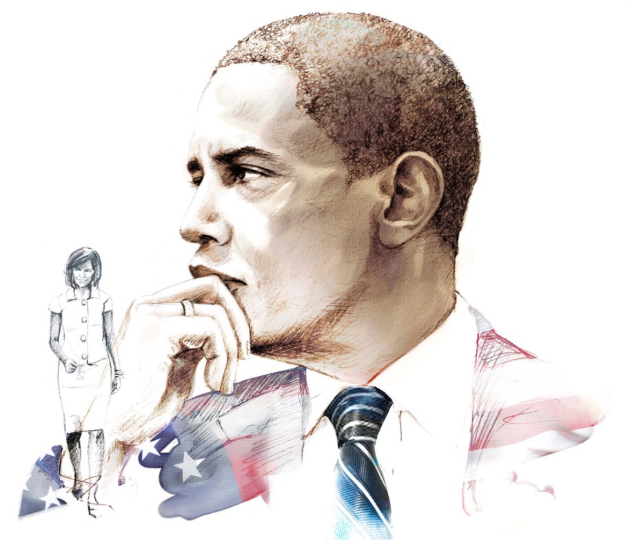 illustration florence wojtyczka obama.jpg - Florence WOJTYCZKA | Virginie